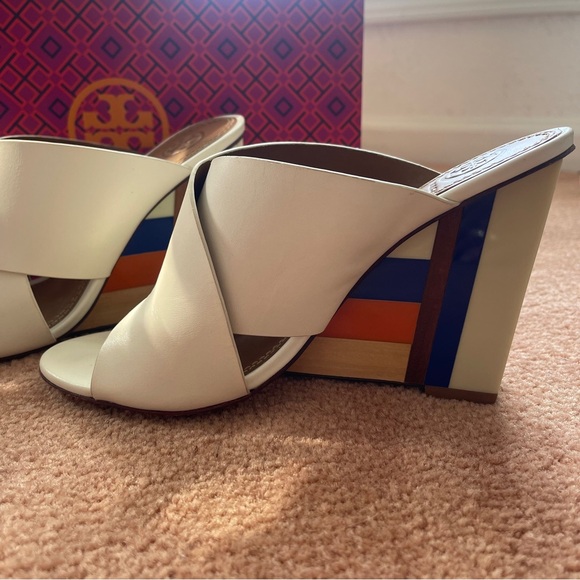 Tory Burch Color Block Mule - Picture 3 of 8